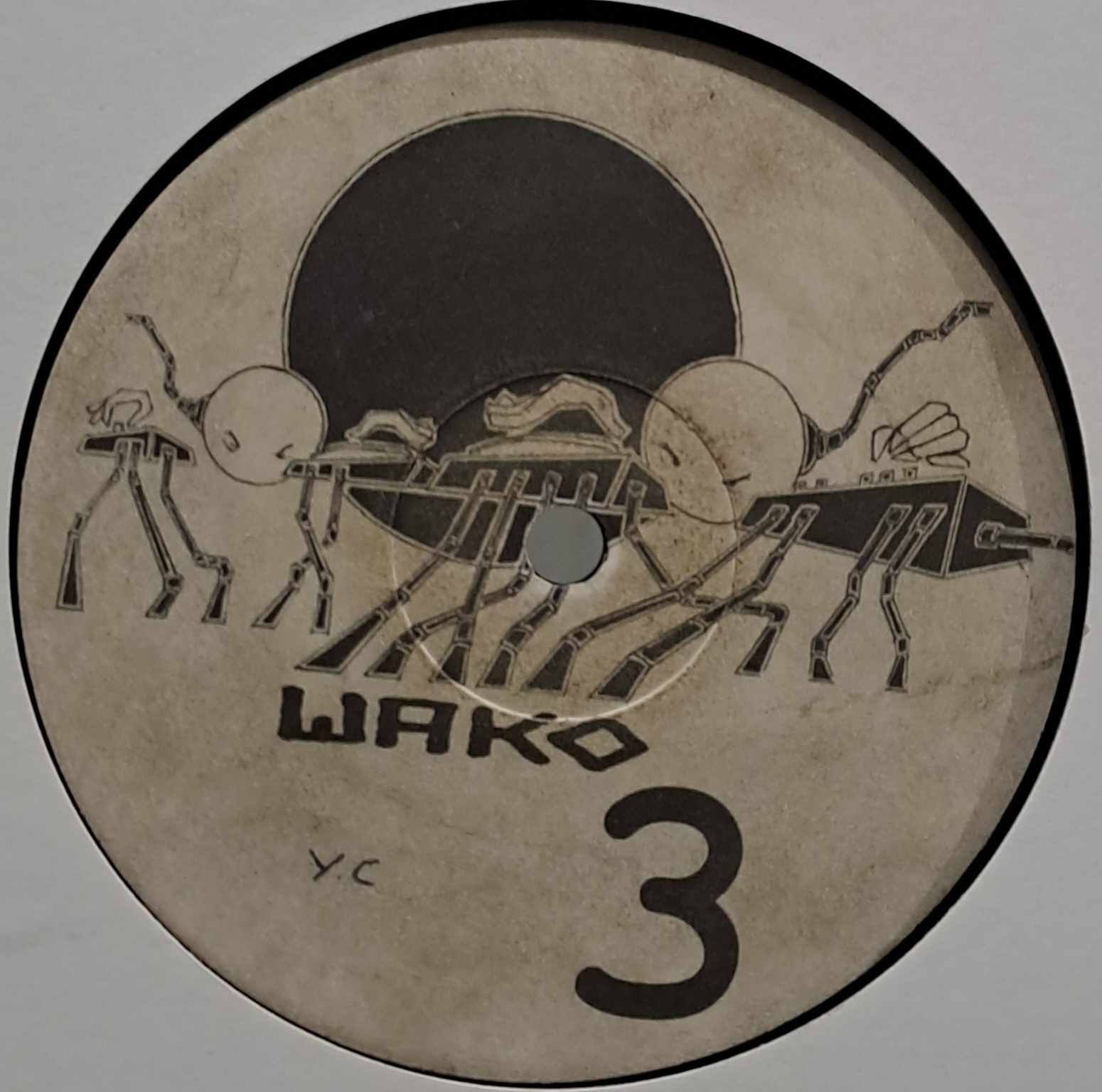 Wako 3 - vinyle freetekno